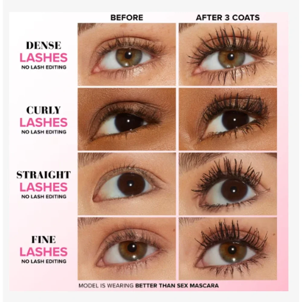 Too Faced Better Than Sex Volumizing & Lengthening Mascara 8ml // NEW IN BOX